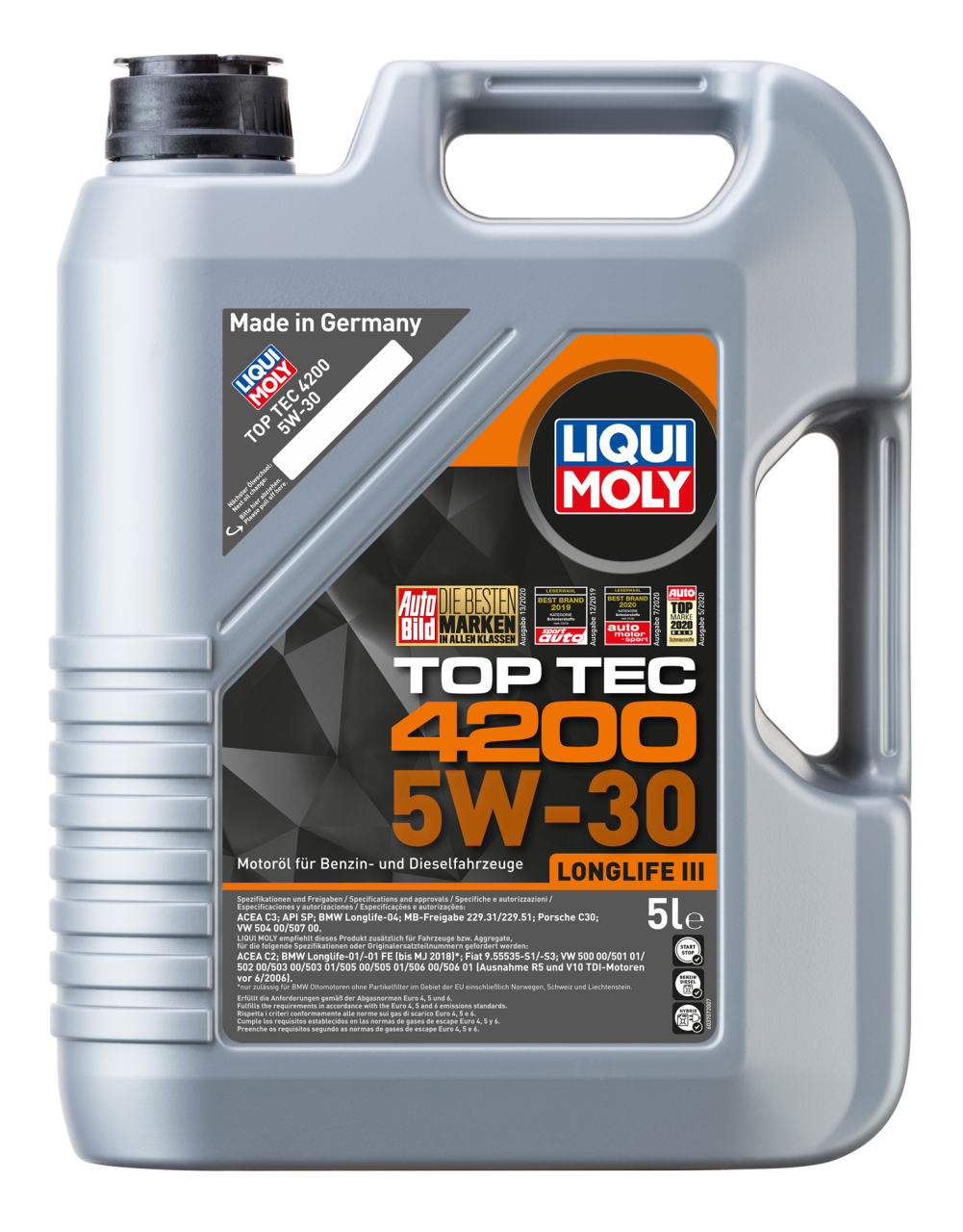 Liqui Moly Top Tec 4200 5W-30 - 5 Litre (8973) Motor Yağı
