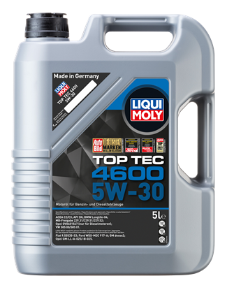 Liqui Moly Top Tec 4600 5W-30 - 5 Litre (2316) Motor Yağı
