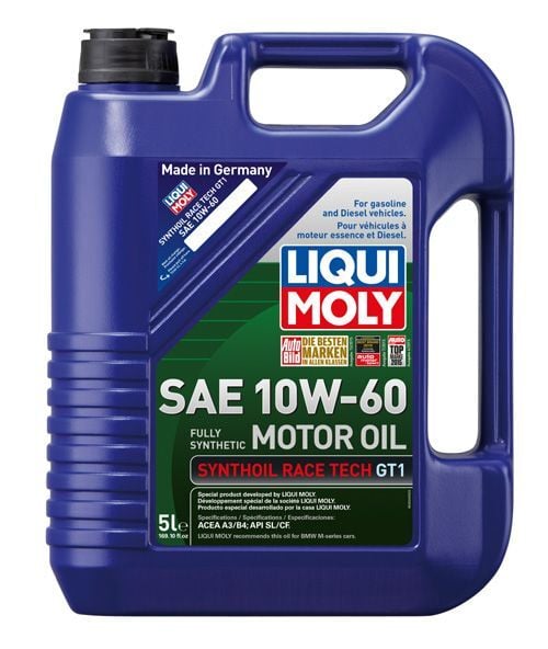 Liqui Moly Synthoil Race Tech GT1 10W-60 - 5 L (8909)  Motor Yağı