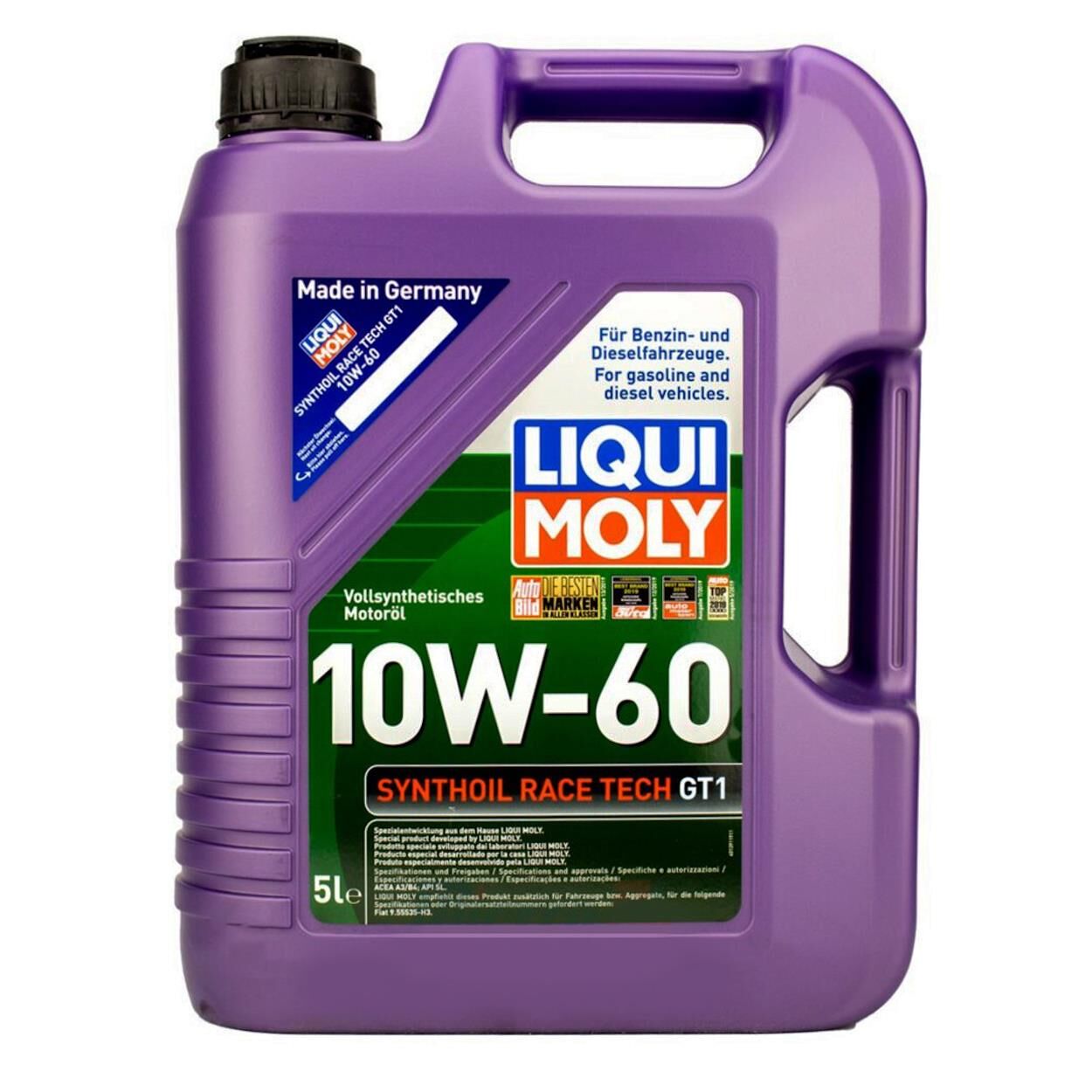 Liqui Moly Synthoil Race Tech GT1 10W-60 - 5 L (8909)  Motor Yağı
