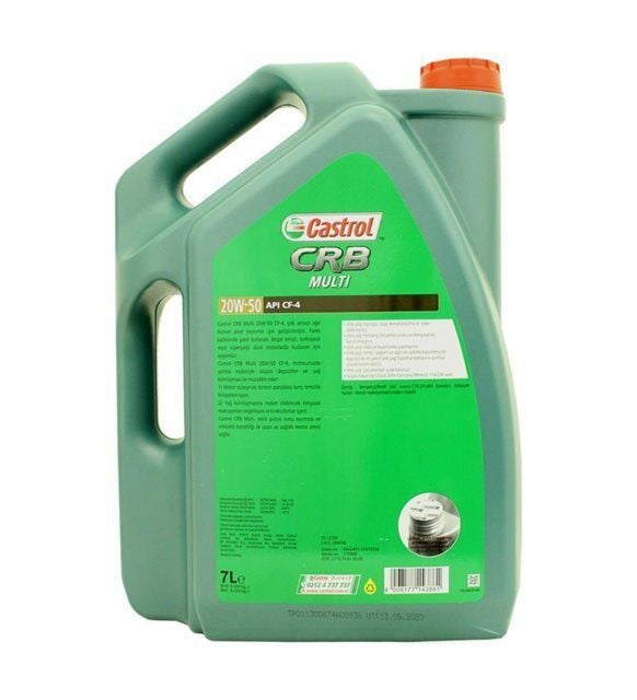 Castrol Multi 20W-50 - 7 Litre Motor Yağı