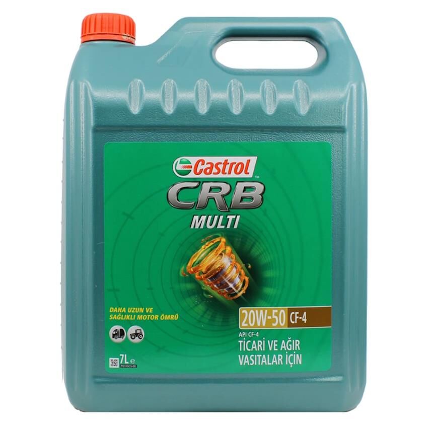 Castrol Multi 20W-50 - 7 Litre Motor Yağı