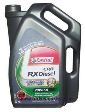 Castrol Multi 20W-50 - 7 Litre Motor Yağı