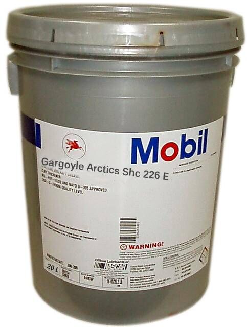 Mobil Gargoyle Arctic SHC 226E - 20 Litre Kompresör Yağı