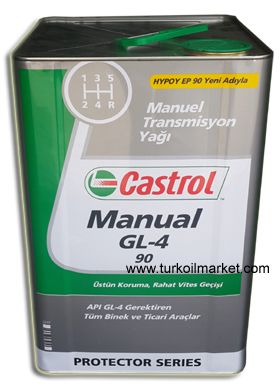 Castrol MANUAL 90 - 16 kg Şanzıman Yağı