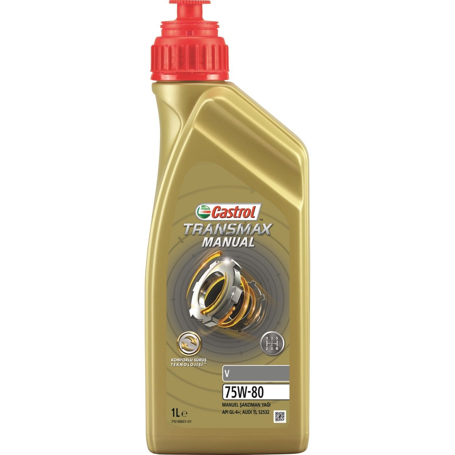 Castrol Transmax Manual V 75W-80 1 Litre Şanzıman Yağı