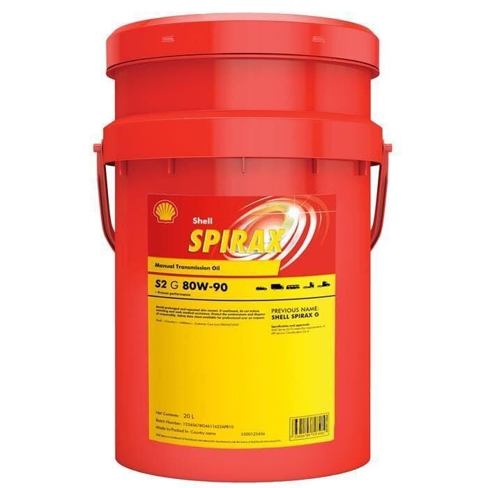 Shell Spirax S2 G 80W-90 - 20 Litre Şanzıman Yağı