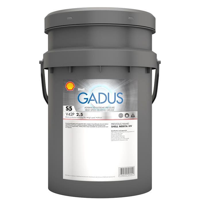 Shell Gadus S5 V42P 2.5 (Nerita HV)- 18 kg Gres Yağı