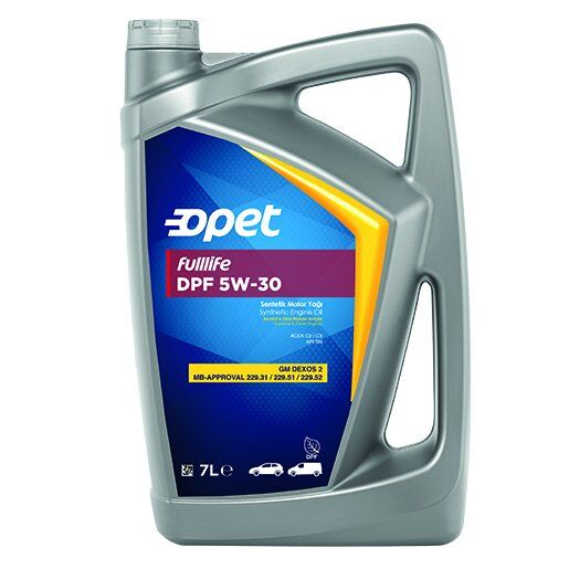 Opet Fulltech 5w-30 - 7 Litre Partiküllü Motor Yağı