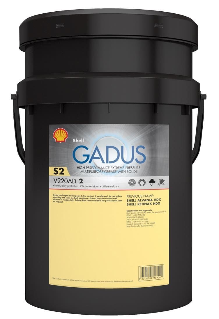 Shell Gadus S2 V220 AD 2 - 18 kg Yağ