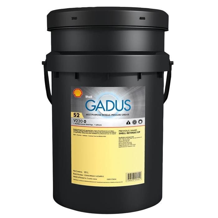 Shell Gadus S2 V220 0 - 18 kg Yağ