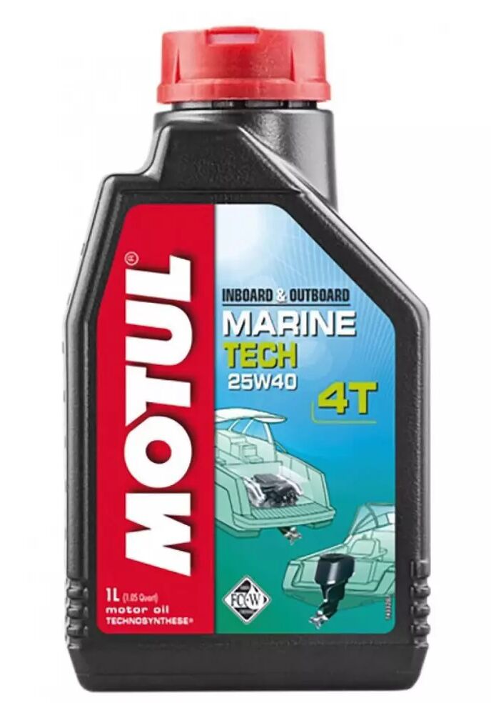 Motul Marine Tech 25W-40 4T 5 Litre Tekne Motor Yağı