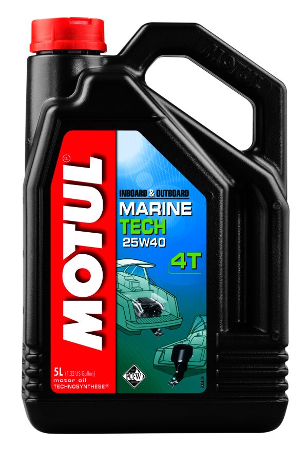 Motul Marine Tech 25W-40 4T 5 Litre Tekne Motor Yağı