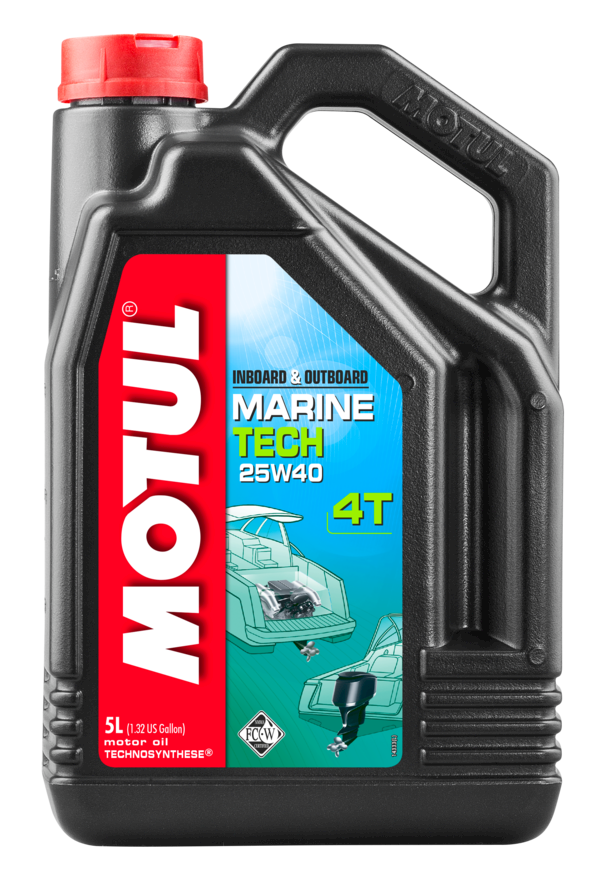 Motul Marine Tech 25W-40 4T 5 Litre Tekne Motor Yağı