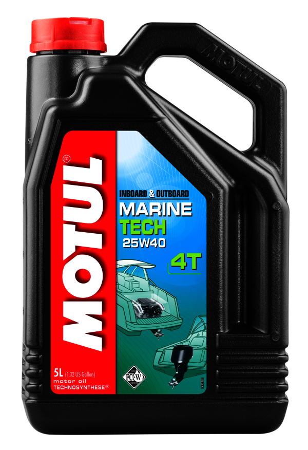 Motul Marine Tech 25W-40 4T 5 Litre Tekne Motor Yağı