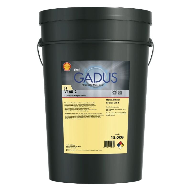 Shell Gadus S1 V160 2 - 18 kg Gres Yağı