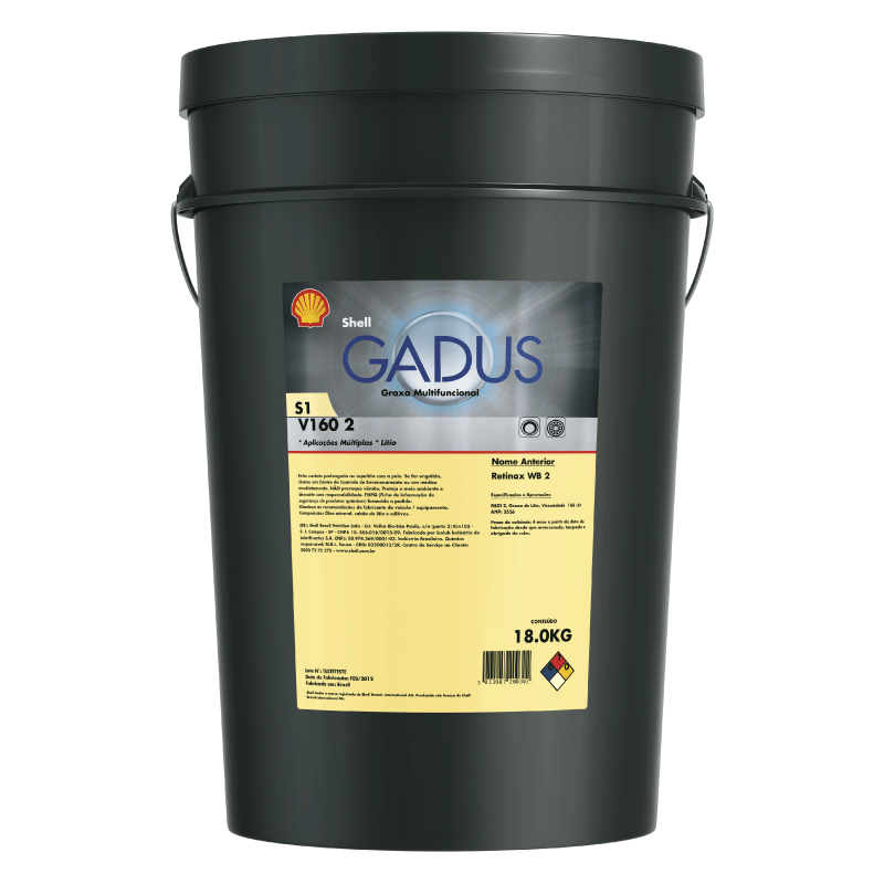 Shell Gadus S1 V160 2 - 18 kg Gres Yağı