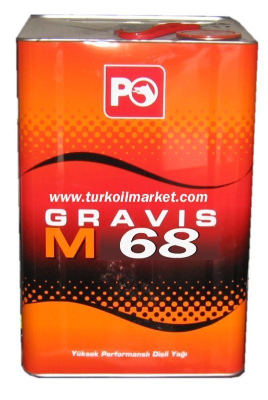 Petrol Ofisi Gravis M 68 - 17 Litre  Şanzıman Yağları