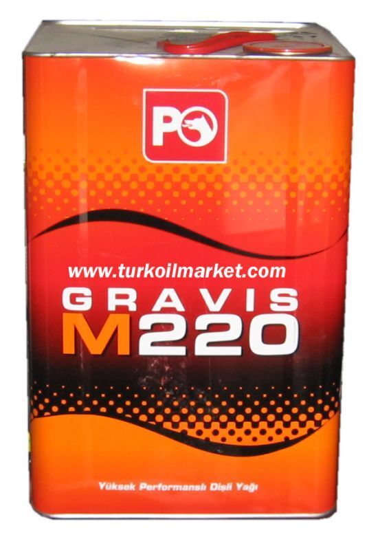 Petrol Ofisi Gravis M 220 - 17 Litre Şanzıman Yağları