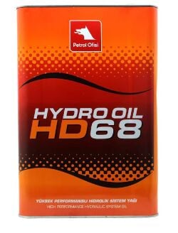 Petrol Ofisi Hydro Oil HD 68 - 16 Litre Hidrolik Yağı