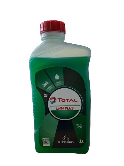 Total LHM Plus - 1 L Mineral Hidrolik Sıvısı Fren ve Direksiyon Yağı
