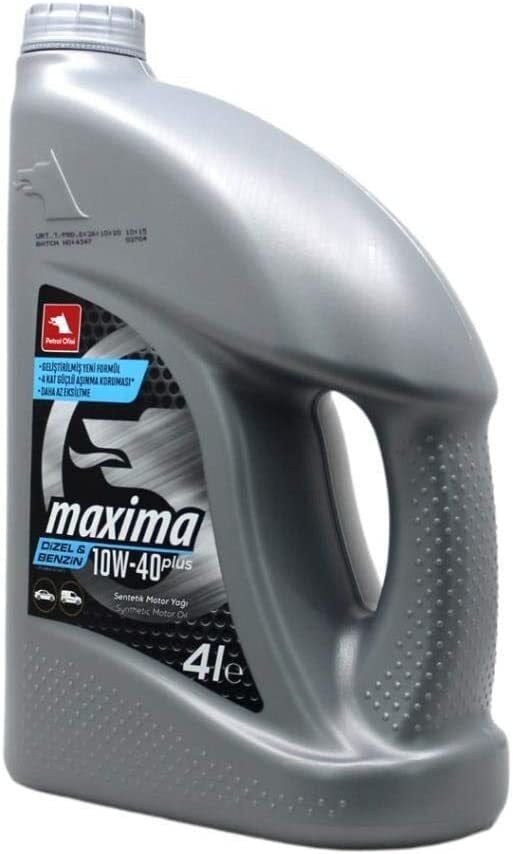 Petrol Ofisi Maxima 10W-40 4 Litre Motor Yağı