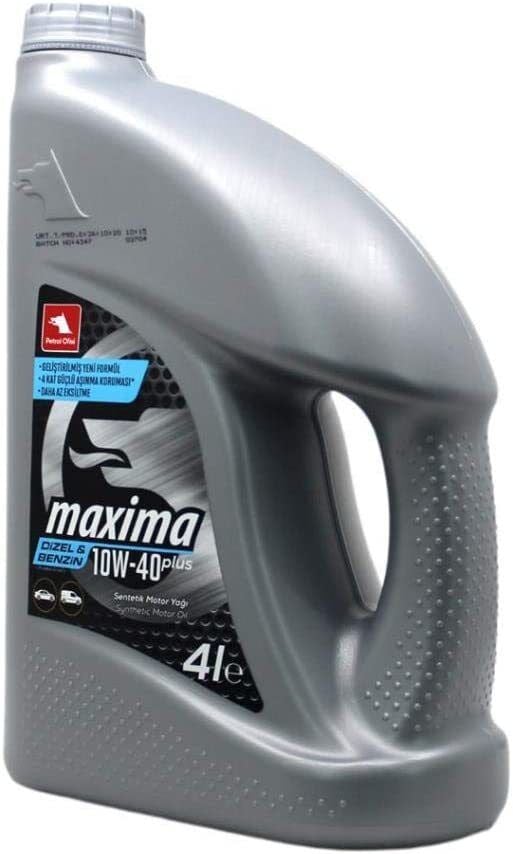 Petrol Ofisi Maxima 10W-40 4 Litre Motor Yağı