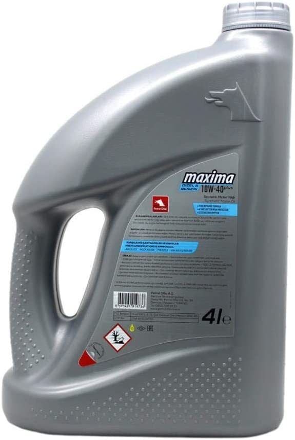 Petrol Ofisi Maxima 10W-40 4 Litre Motor Yağı