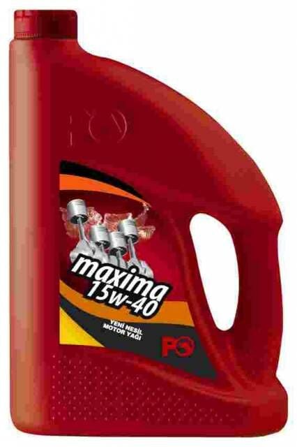 Petrol Ofisi Maxima 15W-40 4 Litre Motor Yağı