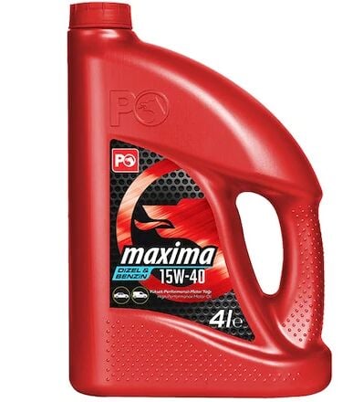 Petrol Ofisi Maxima 15W-40 4 Litre Motor Yağı