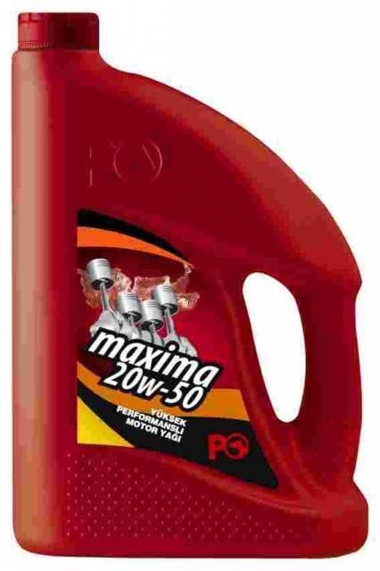 Petrol Ofisi Maxima 20W-50 4 Litre Motor Yağı