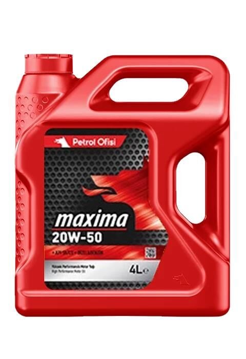 Petrol Ofisi Maxima 20W-50 4 Litre Motor Yağı