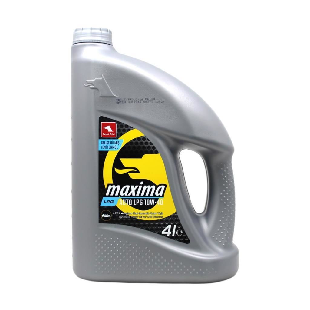 Petrol Ofisi Maxima Auto Lpg 10W-40 4 Litre Motor Yağı
