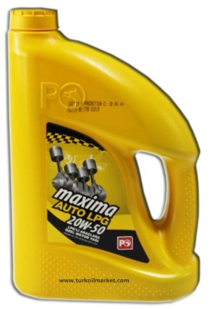 Petrol Ofisi Maxima Auto Lpg 20W-50 4 Litre Motor Yağı