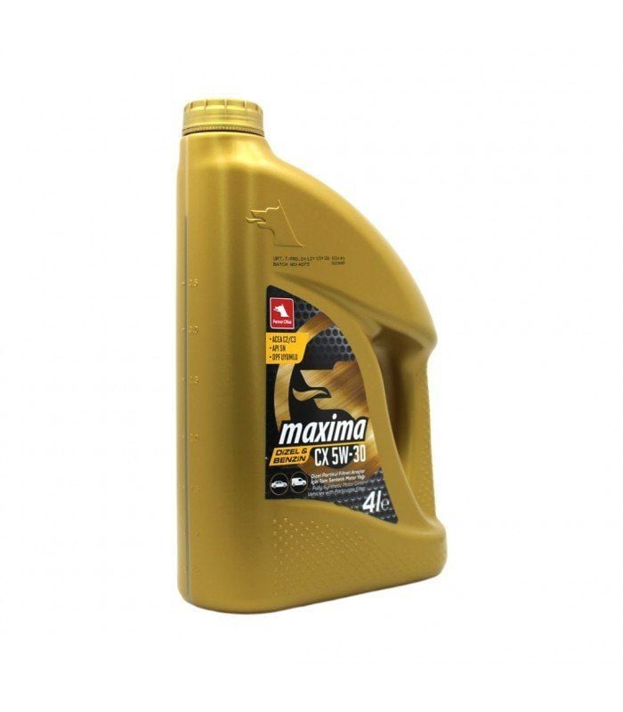 Petrol Ofisi Maxima CX 5W-30 - 4 Litre Partiküllü Motor Yağı