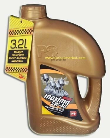 Petrol Ofisi Maxima Diesel 5W-40 - 3,2 Litre Motor Yağı