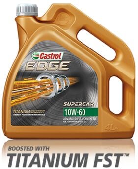 Castrol Edge Supercar 10W-60 - 4 Litre