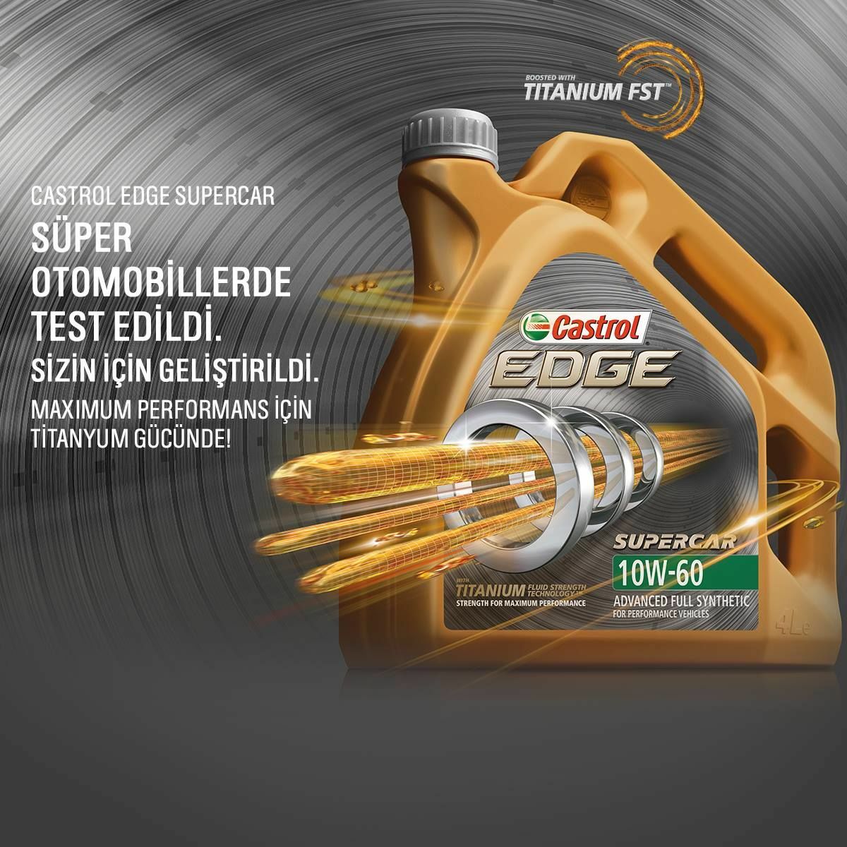 Castrol Edge Supercar 10W-60 - 4 Litre