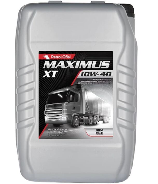 Petrol Ofisi Maximus XT 10W-40 -20  Litre Motor Yağı