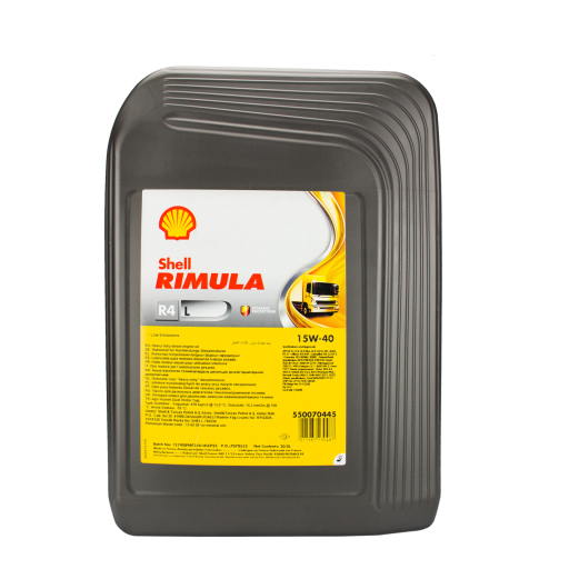 Shell Rimula R4 L 15W-40 - 20 Litre Motor Yağı