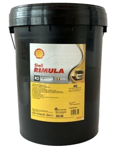 Shell Rimula R3+ 40 - 20 Litre Yağ