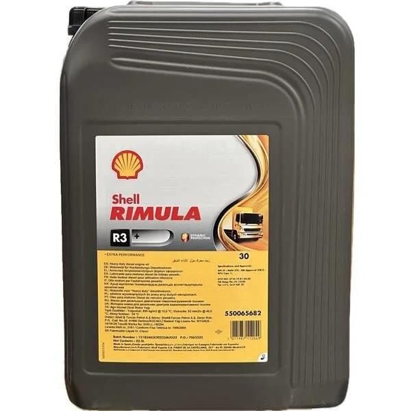 Shell Rimula R3 + 30 - 20 Litre Motor Yağı