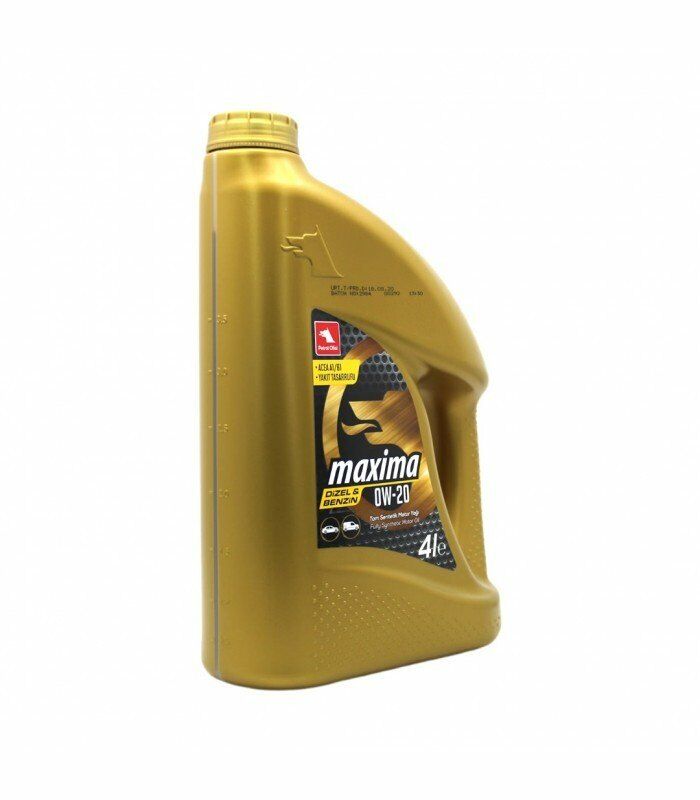 Petrol Ofisi Maxima 0W-20 4 Litre Motor Yağı