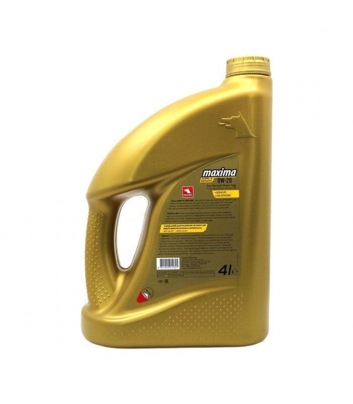 Petrol Ofisi Maxima 0W-20 4 Litre Motor Yağı