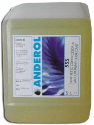Anderol 555 - 5 Litre Sentetik Kompresör ve Vakum Pompası Yağı