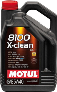 Motul 8100 X-Clean 5W-40 4 Litre Motor Yağı
