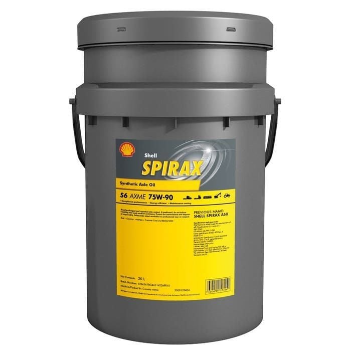 Shell Spirax S6 AXME 75W-90 - 20 Litre Yağ