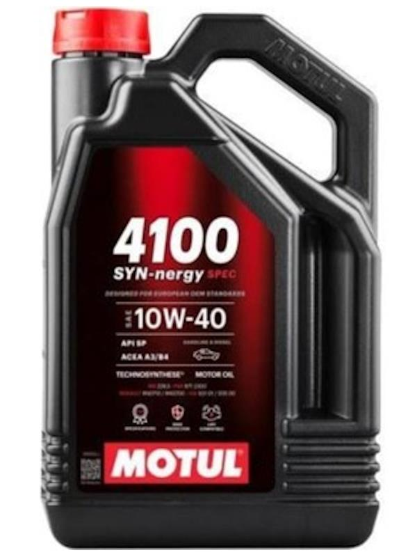 MOTUL 4100 SYNERGİE+ 10W-40 5 LT (6100 SYN-NERGY 10W-40 5 LT ) (305-112892)