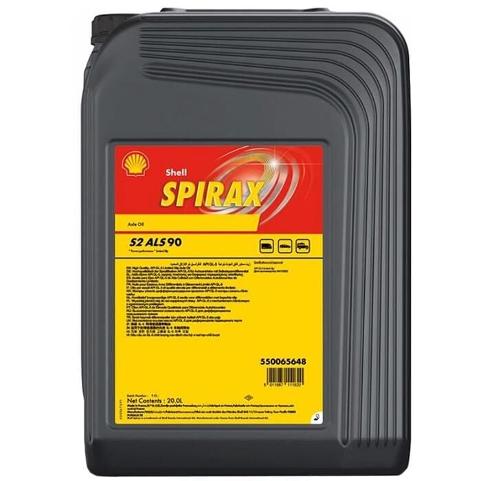 Shell Spirax S2 ALS 90 (GL5) - 20 Litre Yağ