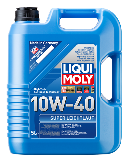 Liqui Moly Super Leichtlauf 10W-40 - 5 Litre Motor Yağı